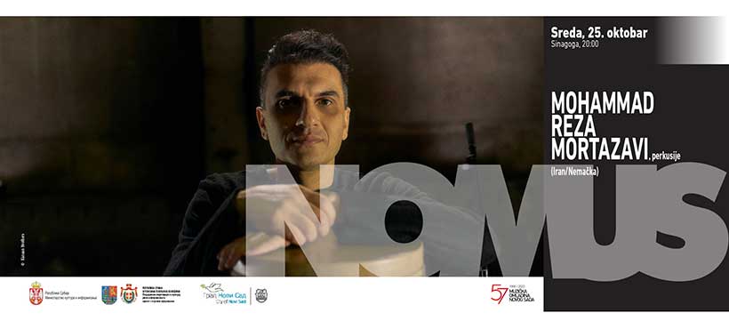 Fantastični iranski perkusionista Muhamed Reza Mortazavi na Nomusu 2023