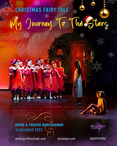 Novogodišnja predstava na engleskom jeziku „My journey to the stars”