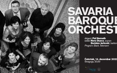 Bahove kantate u izvođenju Baroknog orkestra „Savaria” u Sinagogi Novog Sada