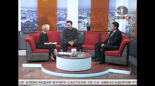 TV Studio B, gostovanje Milana Ristića i Radenka Durkovića