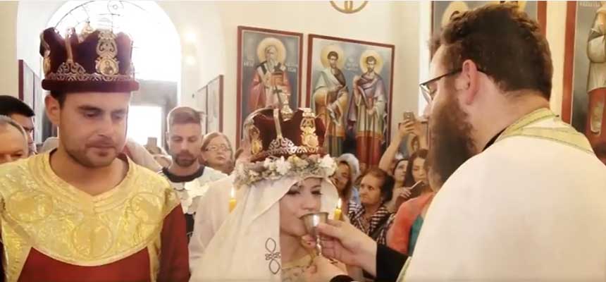 Srednjovekovno venčanje u Lazarici
