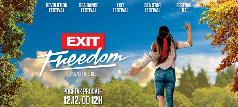 EXIT 2018: Izlaz je sloboda!