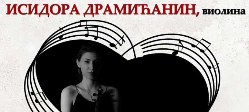 Koncert: Isidora Dramićanin, violina