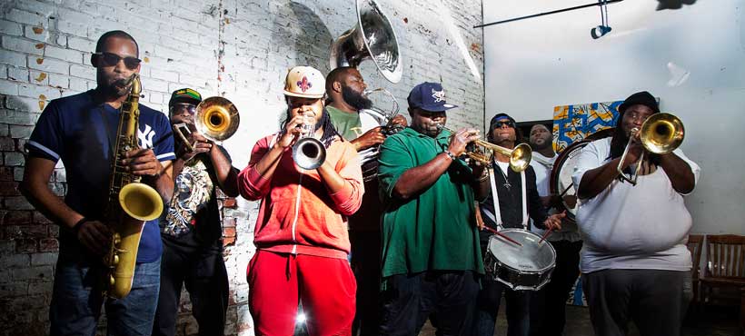 The HOT 8 BRASS BAND