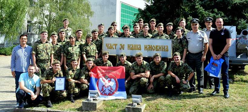 Human gest Vojske Srbije za Srbe na Kosovu i Metohiji