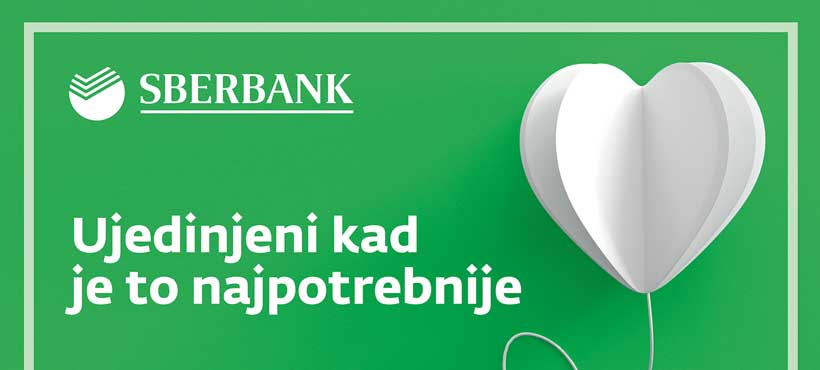 Sberbank donirala sredstva