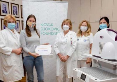 Fondacija Novak Đoković: Vredna donacija medicinske opreme