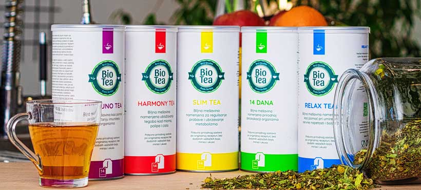 Bio tea: Čajevi visokog kvaliteta i atraktivnog pakovanja
