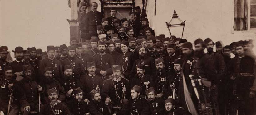 General M. G. Cernjajev i oficiri