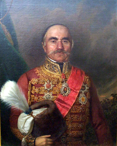 Portret kneza Miloša Obrenovića Jozef Grandauer