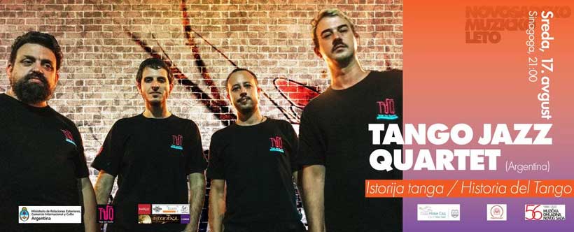 Tango Jazz Quartet na otvaranju Novosadskog muzickog leta