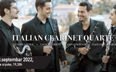 Koncert Italijanskog kvarteta klarineta u Novom Sadu