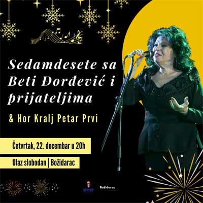 Tradicionalni poklon koncert „Beti Đorđević i prijatelji” u Božidarcu