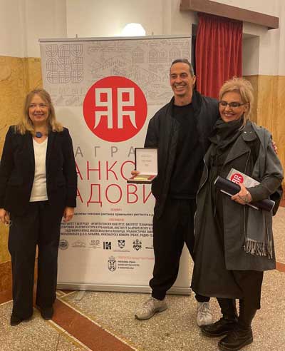 Investitor Lazar Sakan sa projektantima d.i.a Ana Mihailovic i d.i.a.Marjana Ljevaja