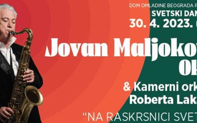 Svetski dan džeza: Jovan Maljoković oktet i kamerni orkestar Roberta Lakatoša