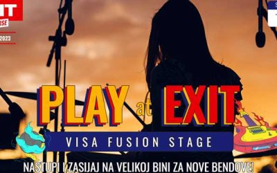 Prijavi se na Play at EXIT konkurs i zasviraj na kultnoj Visa Fusion bini
