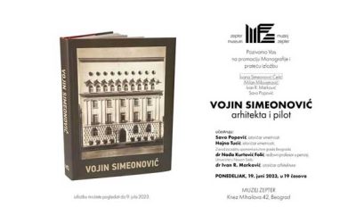 Promocija monografije „Vojin Simeonović arhitekta i pilot”